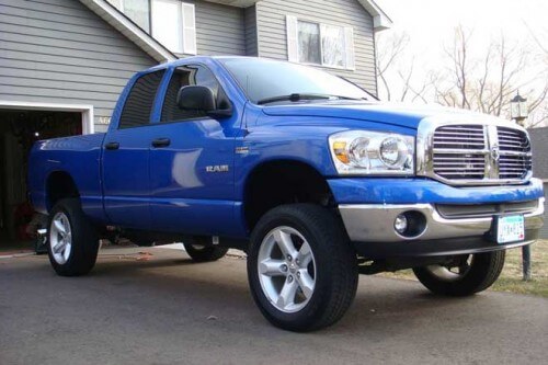 2008 Dodge Ram with 3" Zone body lift