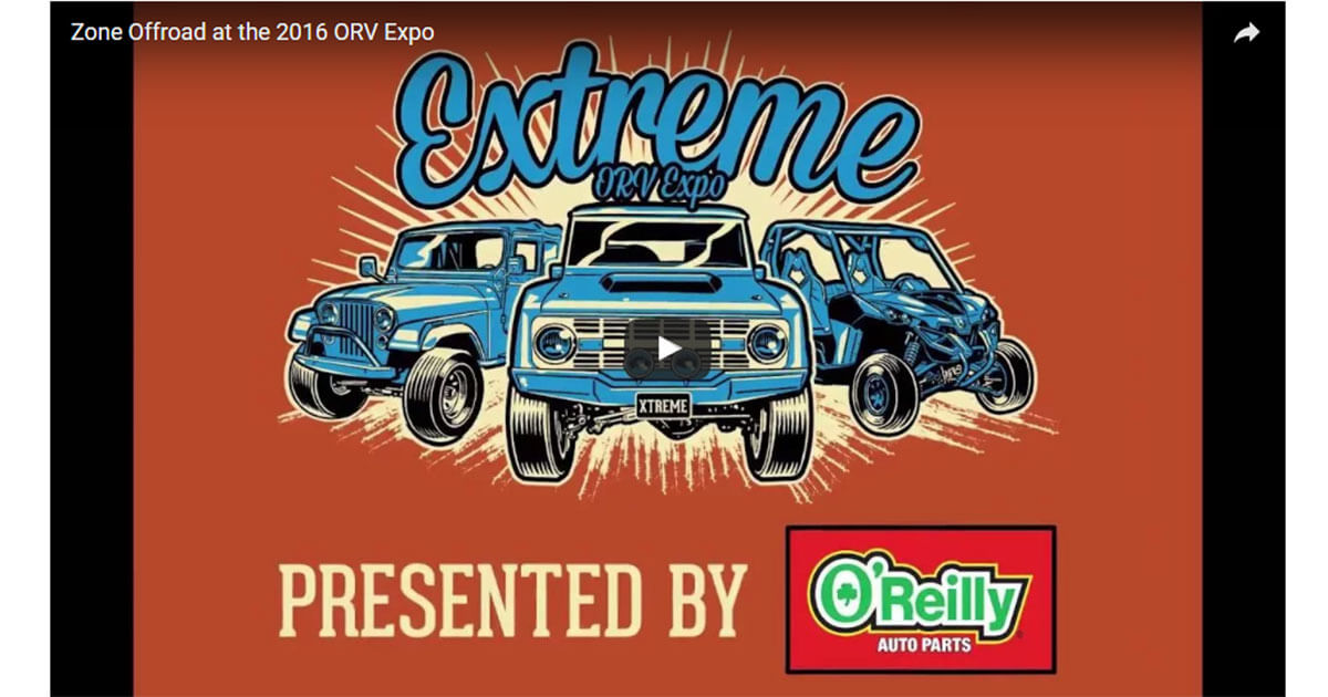 Zone Offroad at the 2016 ORV Expo