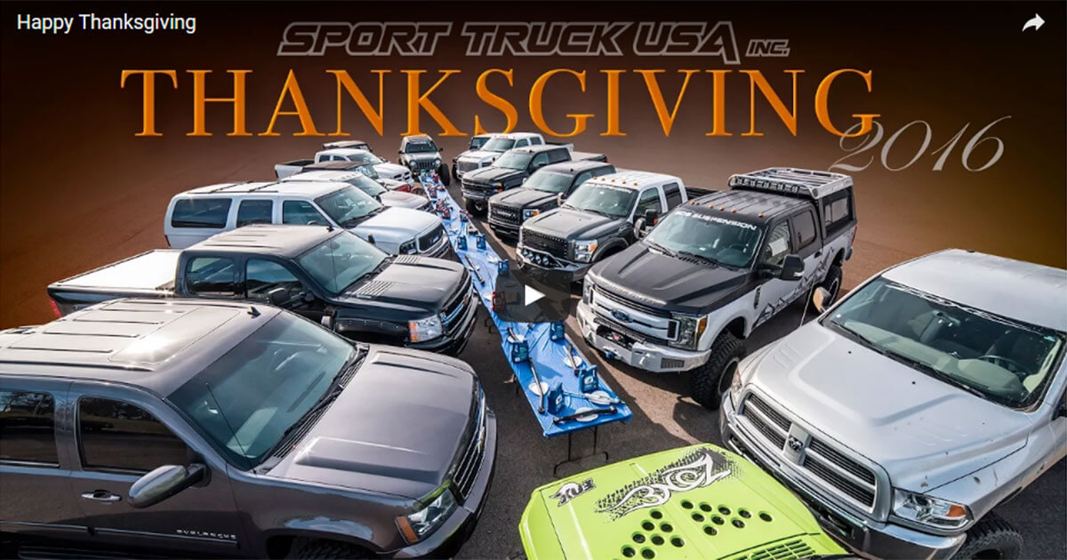 Happy Thanksgiving from Zone Offroad Products